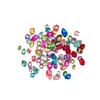 Colored Glass Crushed Stone for DIY Jewelry, Fish Tank Decoration, Landscaping, and Epoxy Crafts (3-8mm)