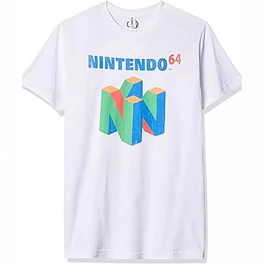 Men's N64 Logo Short Sleeve Cotton T-Shirt