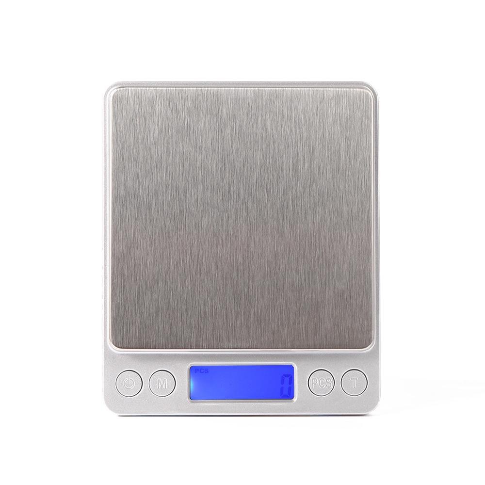

Household i2000 Portable Stainless Steel Kitchen Scale, High-Precision Electronic Baking and Pocket Scale. 12.8 x 10.6 x 1.8 cm