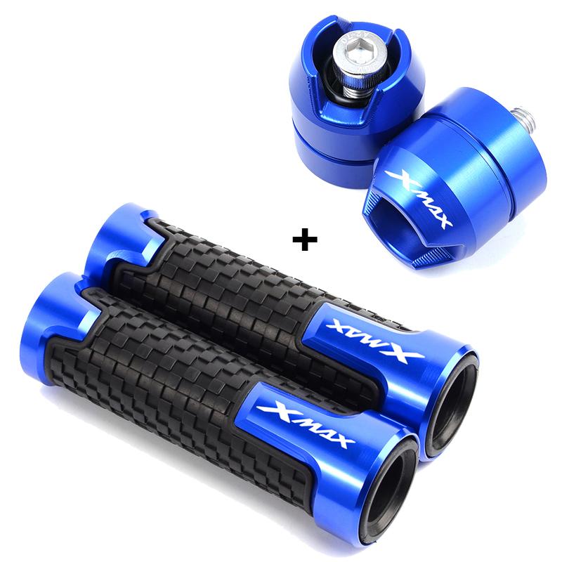 Motorcycle Aluminum Handlebar Grips Handle Bar Ends Plug For YAMAHA XMAX300 XMAX 300 2017- 2022  Accessories