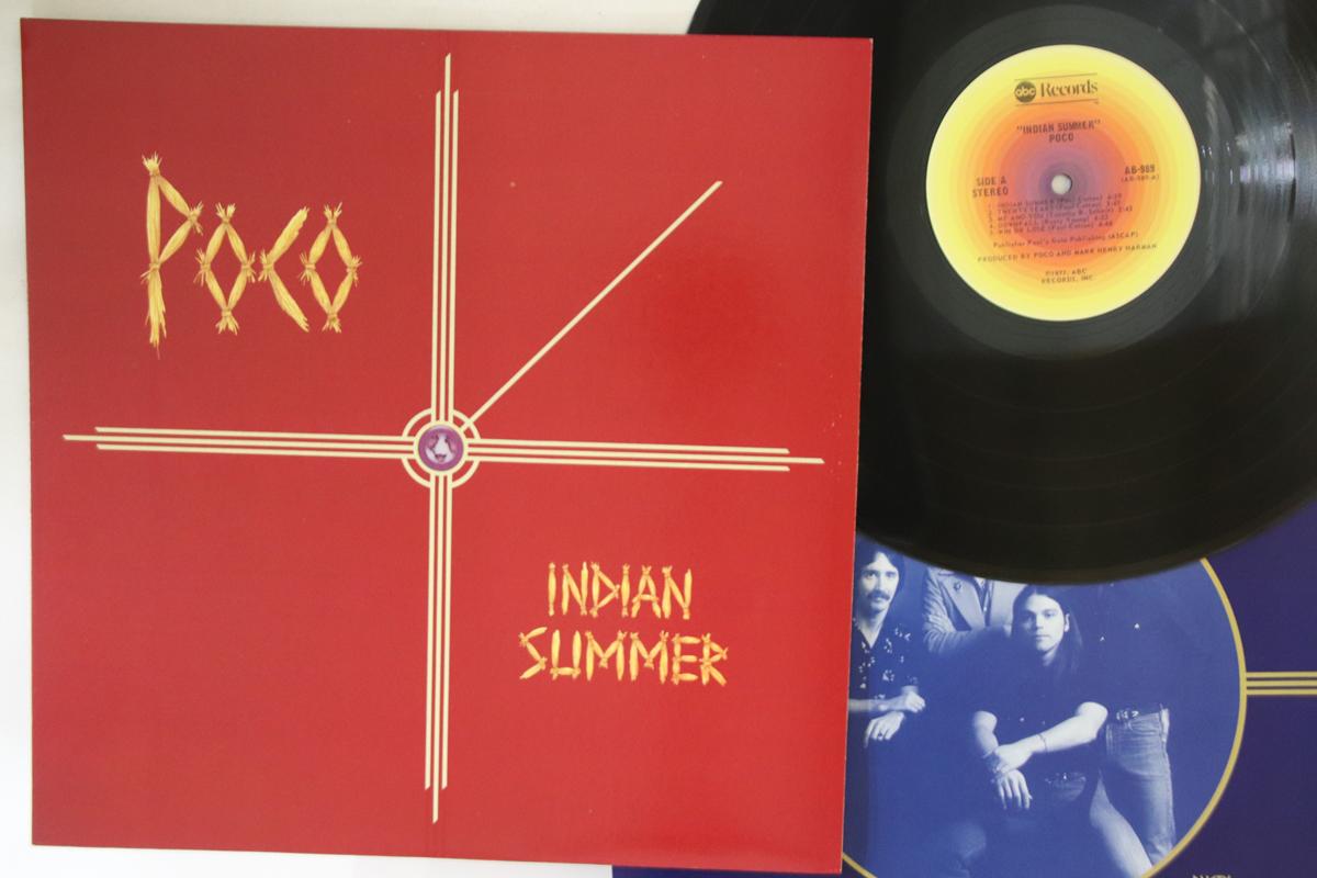 

LP Record POCO - Indian Summer AB989 ABC 1977 US Rock Used