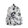 Schoolbag female Korean version college student Mori tie-dye simple backpack large capacity Japanese junior high school high school backpack