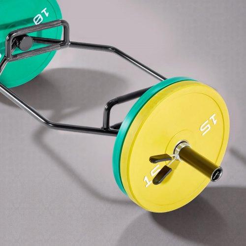 VEVOR Trap Bar Hex Bar, 50mm Hex Barbell, 360 kg Capacity Shrug Bars with Knurled Grips, Weightlifting and Strength Training Equipment