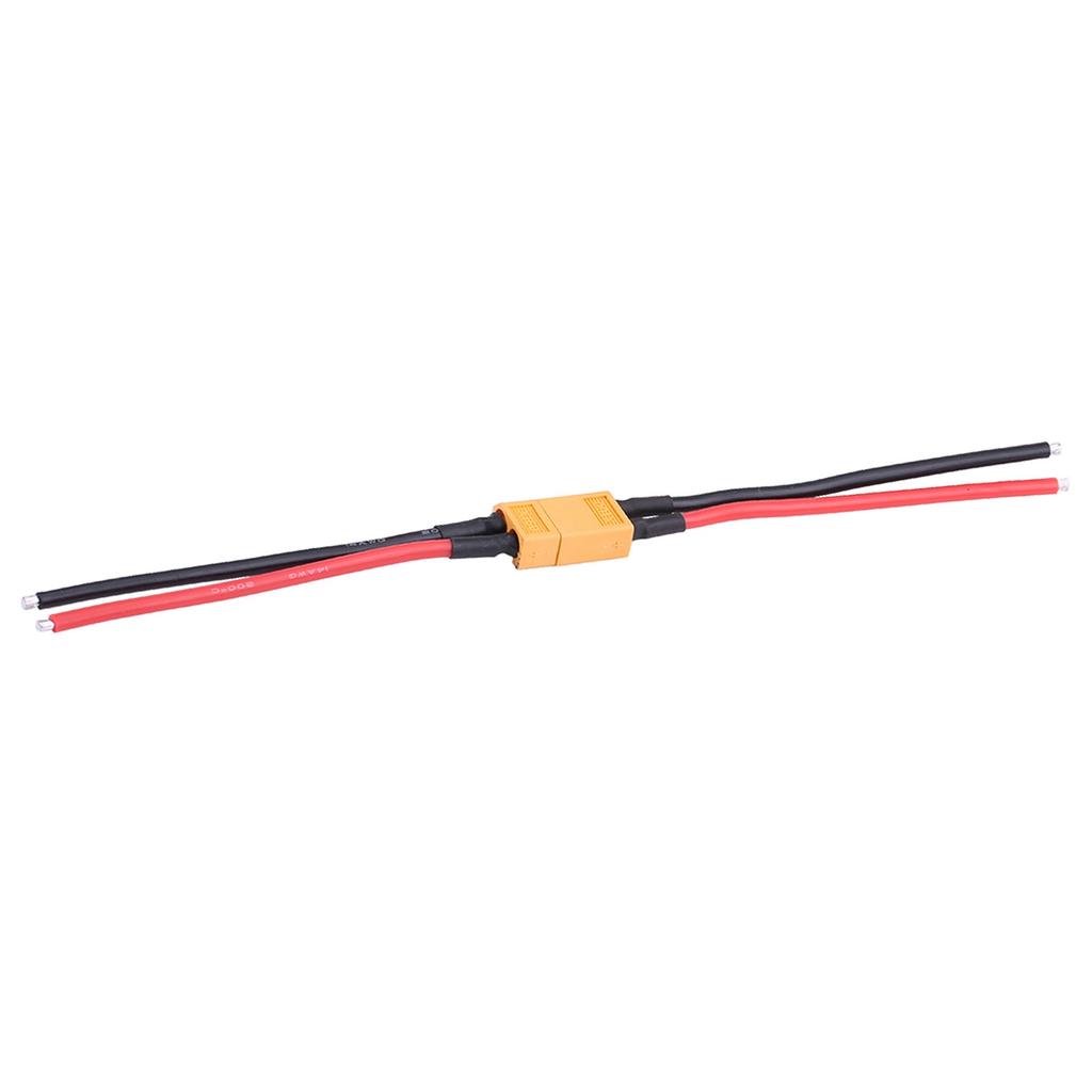 2Pcs Set XT60 Female, Adapter 14AWG Silicone Cable xt 60 connectors Male Connector stecker xt60 kabel Wire RC Accessory