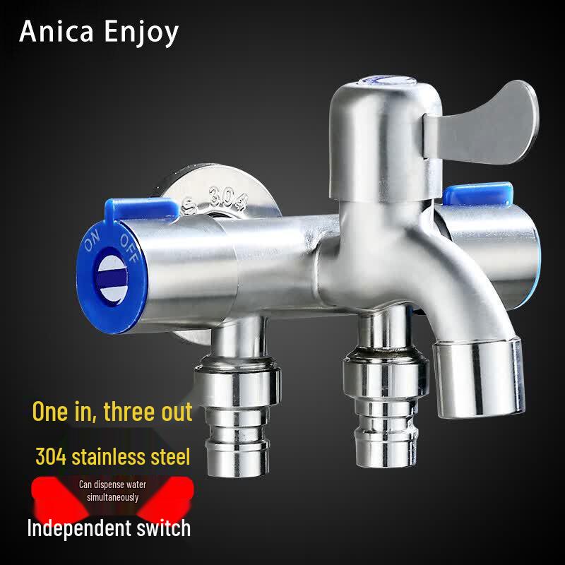 Anica Enjoy 3-Way Washing Machine & Mop Sink Diverter Faucet