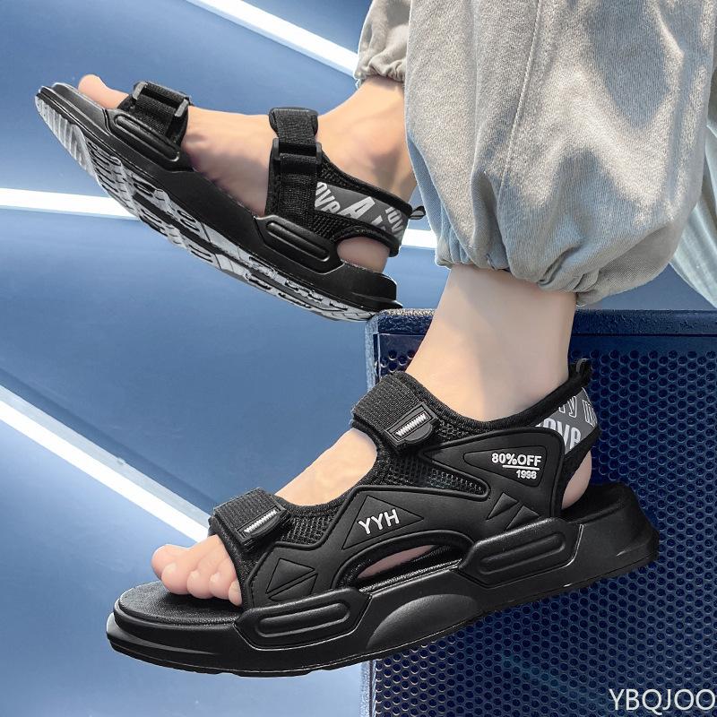 Fashion Summer New Men's Sandals Outdoor Trendy Beach Shoes Retro Hollow Out Versatile Shoes Fashion Comfortable Male Sandal Zapatos