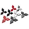ABS für Mitsubishi Auto Logo Lenkrad Überlager Aufkleber Schnalle Emblem Lancer Outlander Pajero ASX Eclipse Cross Ralliart