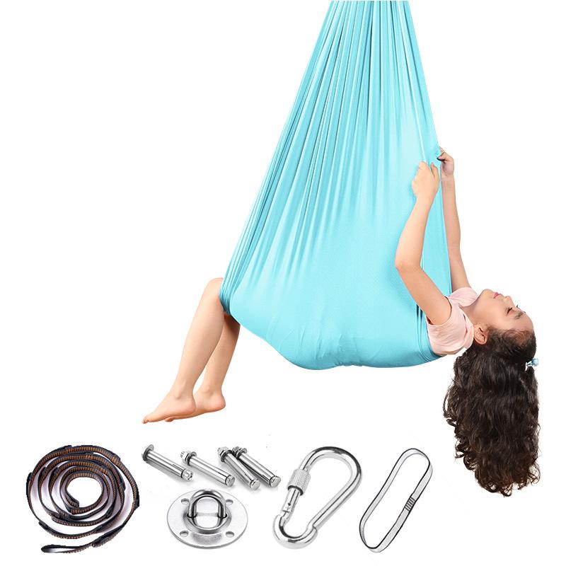 Adjustable Indoor/Outdoor Sensory Swing for Kids & Adults - 280x100cm