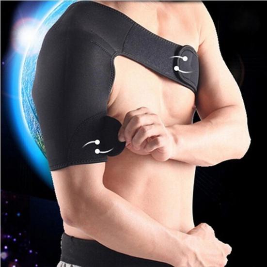 Unisex Adjustable Elastic Sport Pain Relief Single Shoulder Protector Brace
