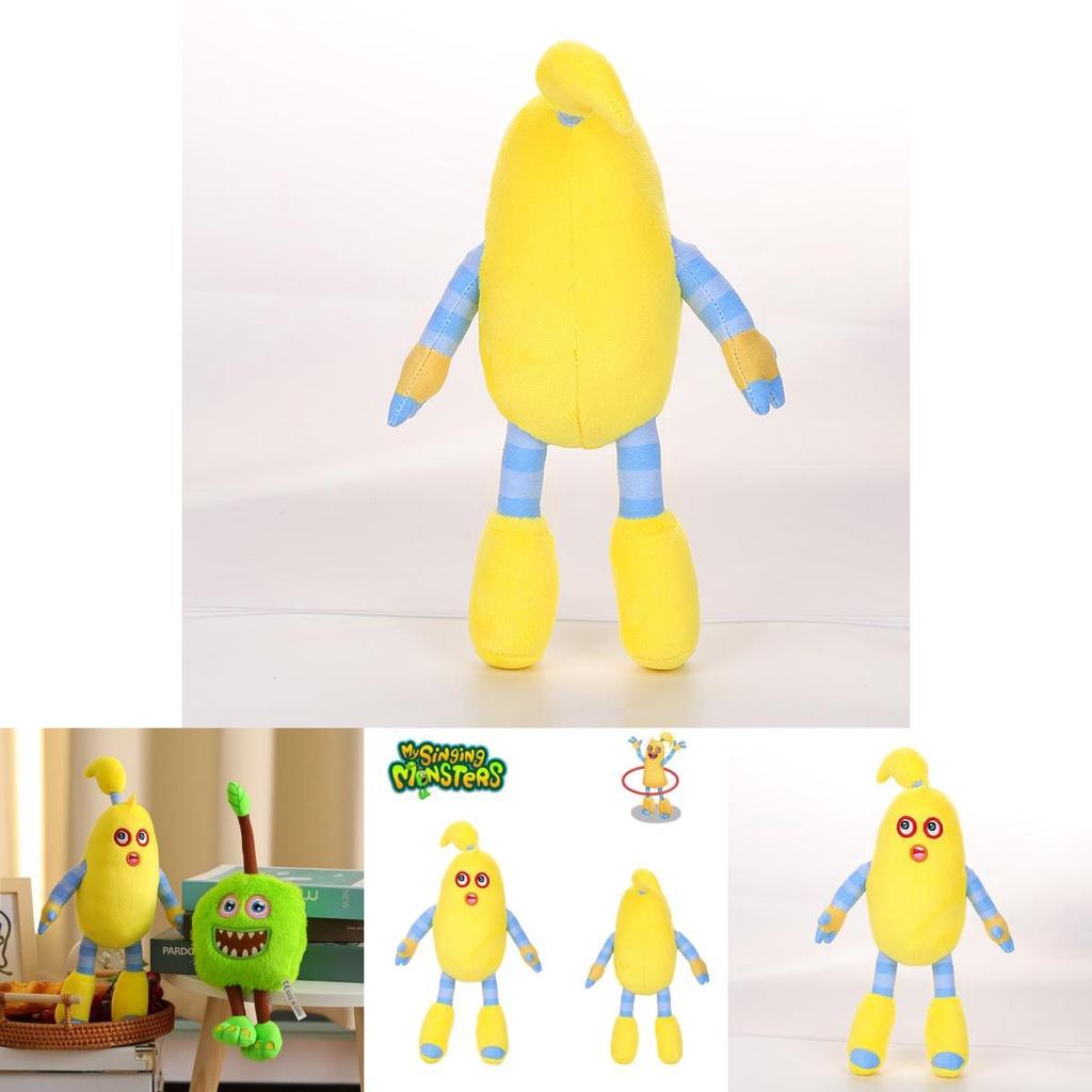My Singing Monsters Furcorn Plush Toy With Short Pile Fabric For Collectors And Fans