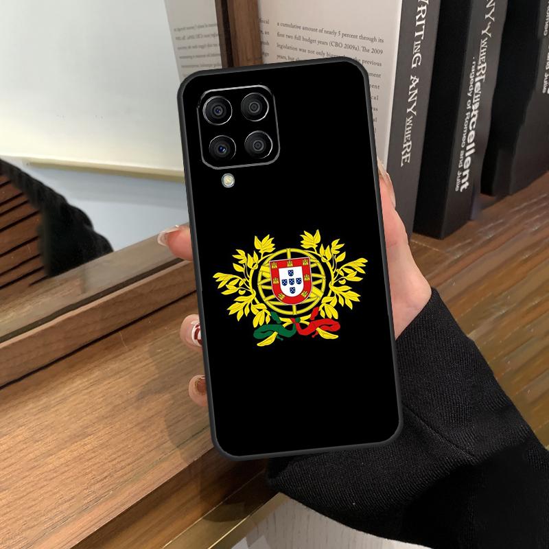 Portugal Flag Case For Samsung Galaxy M56 M16 M36 M33 M53 M13 M12 M32 M52 M20 M15 M55 M31 M14 M35 M34 M54
