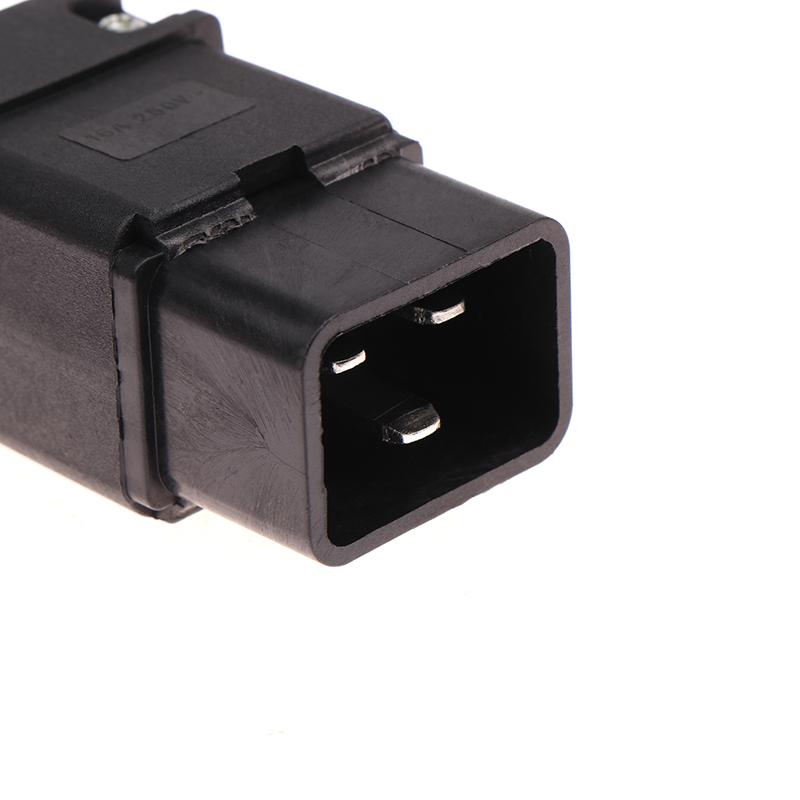 16A 250V Iec320-C19 C20 Männlich Weiblich Montiert Verdrahtung Power Steckdose Pdu Ups Chassis Server Stecker