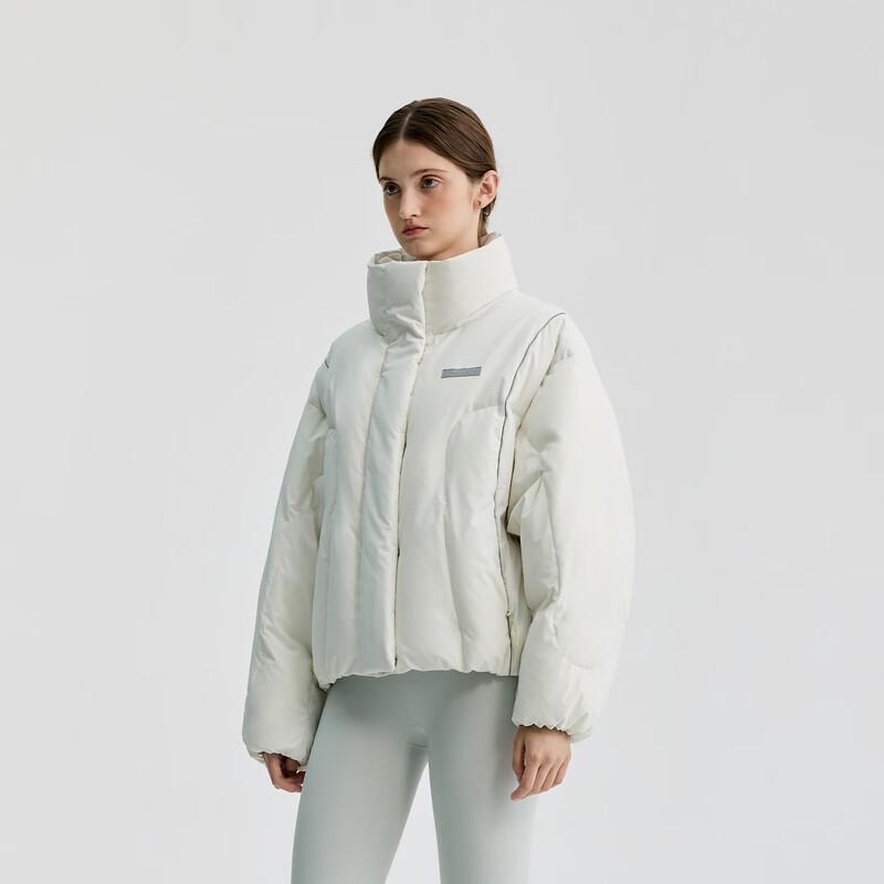 BINJORA Women's Short Stand Collar Down Jacket J5400DR36