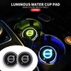 Lumină LED pentru Suport de Pahare Mașină Suporturi de Pahare Mașină Lumină de Atmosferă pentru Sticle Covorașe Pentru V60 V40 XC90 XC40 S60 XC60 V70 S90 V90 Accesorii