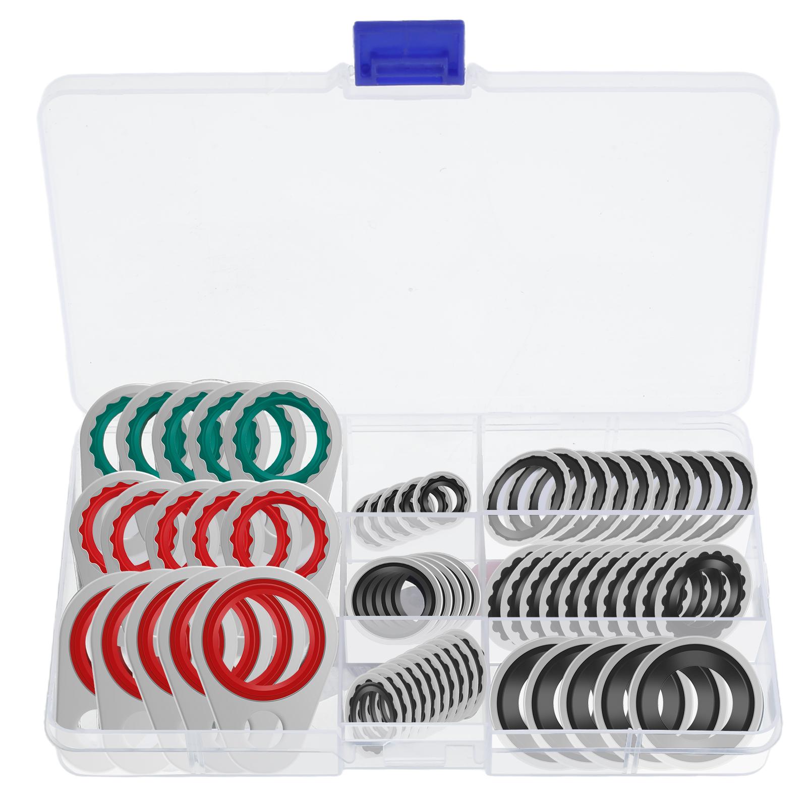 

Комплект уплотнительных колец для автомобильного кондиционера, устойчивый к коррозии, прокладка воздушного насоса, уплотнительная прокладка кондиционера, инструмент для ремонта системы автомобильного кондиционирования