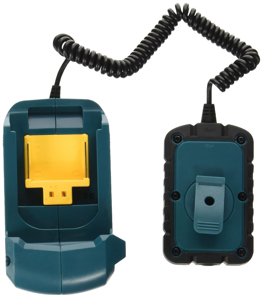 Makita ML803 Cordless LED Work Light 14.4V/18V, Clip-On Diffuse Light, Body Only (Battery Sold Separately)