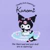Sanrio Kuromi Zippered Clear File 549789 6-Pocket