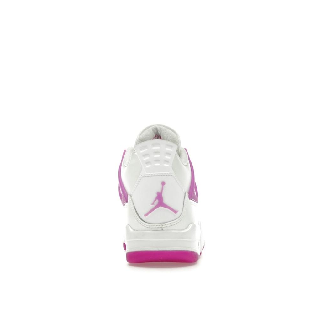 Air Jordan 4 Retro GS Hyper Violet Scarpe da Ginnastica per Bambini Bianco FQ1314-151