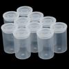 10Pcs Plastic Empty Bottle Roll Film Case Box Seal Fishing Bait Can Container