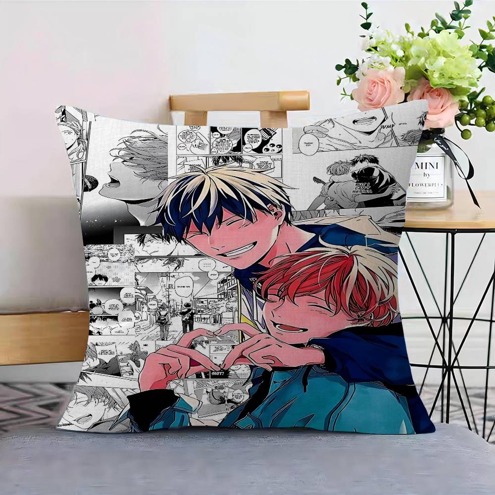 Anime Given berniukų meilė Laimingo drakono pagalvės užvalkalas Sofos pagalvės užvalkalas Namų kambario dekoracija Vaikų dovana
