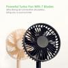 Mini USB Fan Quiet 3 Speed USB Desk Fan with Flexible Neck for Office Home
