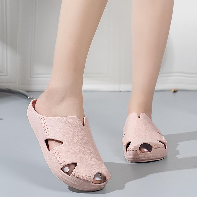 Fashion Fashion Men's Summer Ligtweight EVA Indoor Home Sandals Slippers Shoes Men Slippers Outdoor Students Women Comfortable Slides