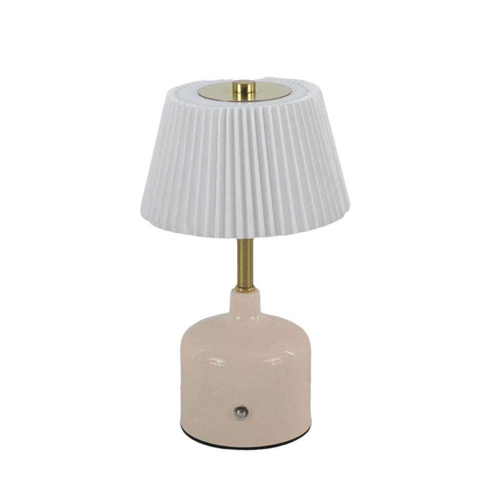 Ruffled Skirt Table Lamp Pleated Design Night Light Decorative Light Desk Lamp Bedroom