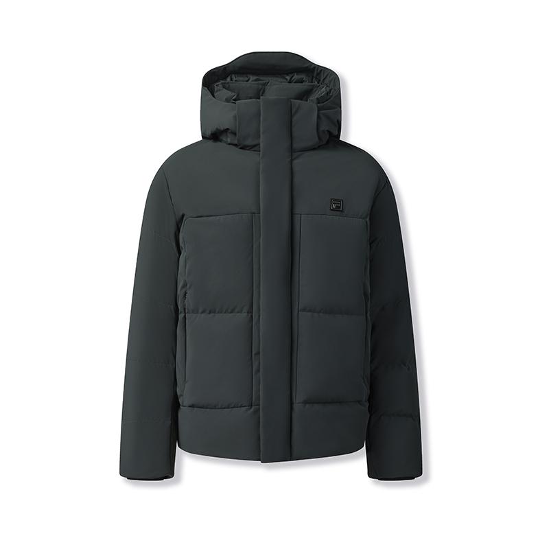 

Fila Белый Минималистичный Стильный Повседневный Ежедневный Деловой Универсальный Удобный Теплый Пуховик Мужская верхняя одежда F11M543907F-DG XL