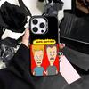 Cartoon B-Beavis and B-Butt-head   Phone Case For iPhone17,16,15,14,13,12,11 Plus,Pro Max Colored Silver Plated Inside Cover