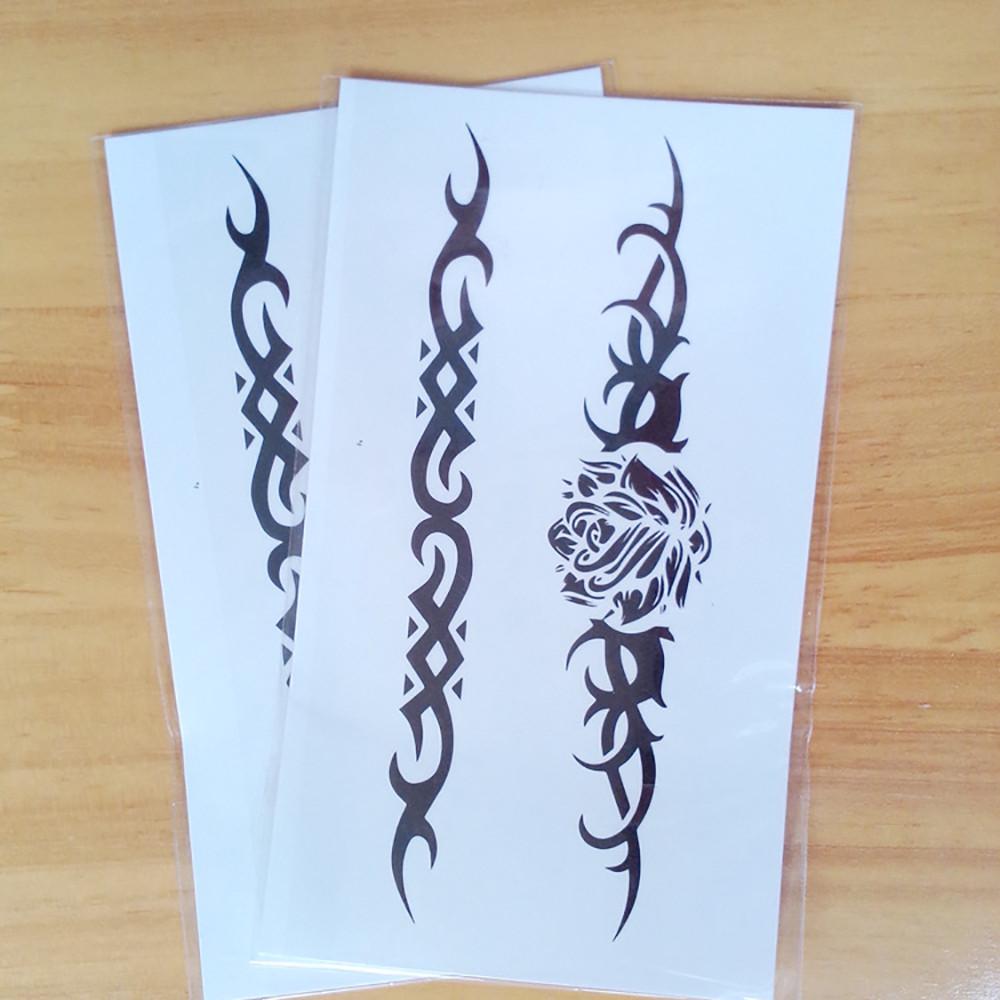 

2 шт. модная водонепроницаемая наклейка для защиты окружающей среды с тотемом разноцветный