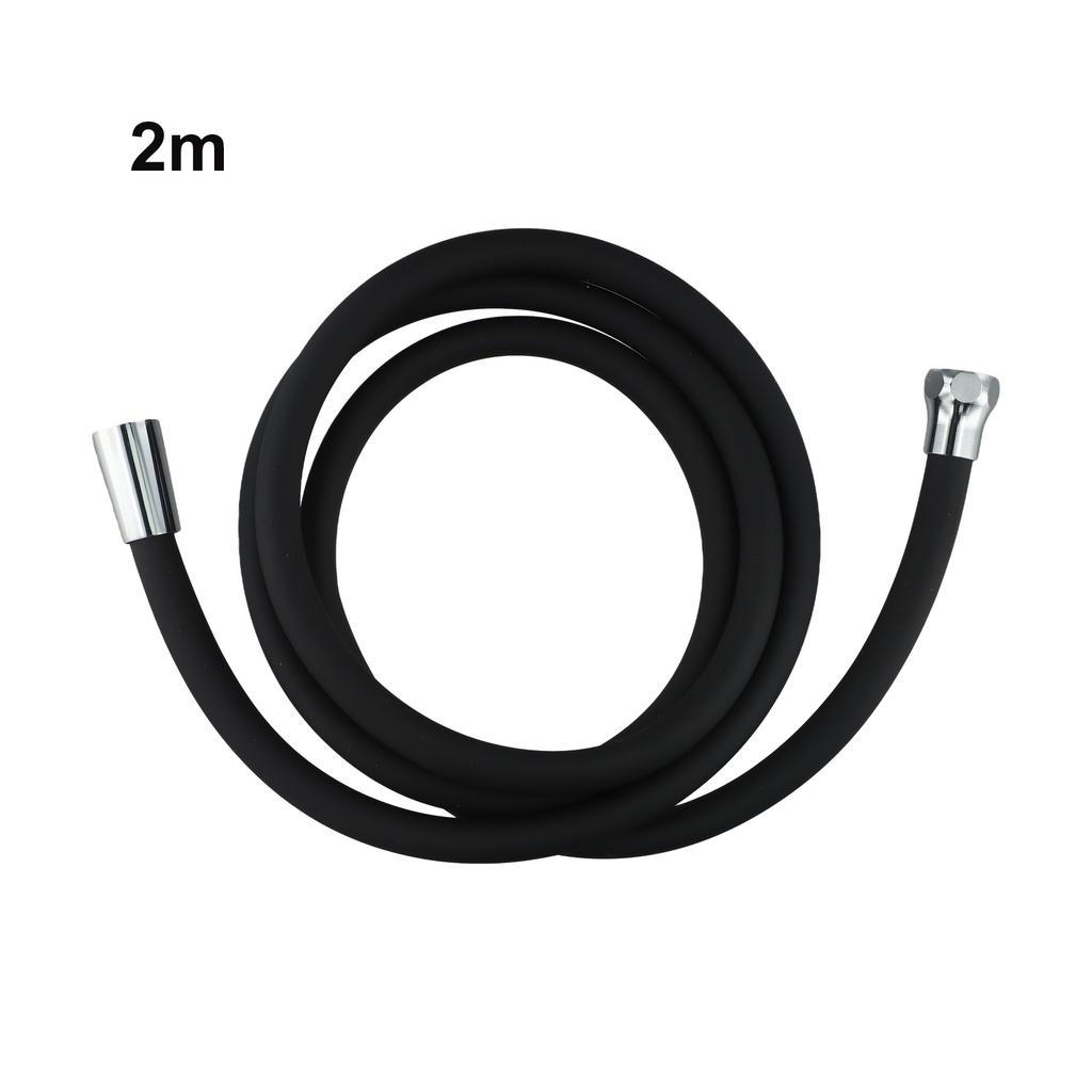 Bathroom Accessories Flexible Latex Tube 2M Shower Hose High Water Pressure Premium Silicone Material For Cleaning Bathroom
