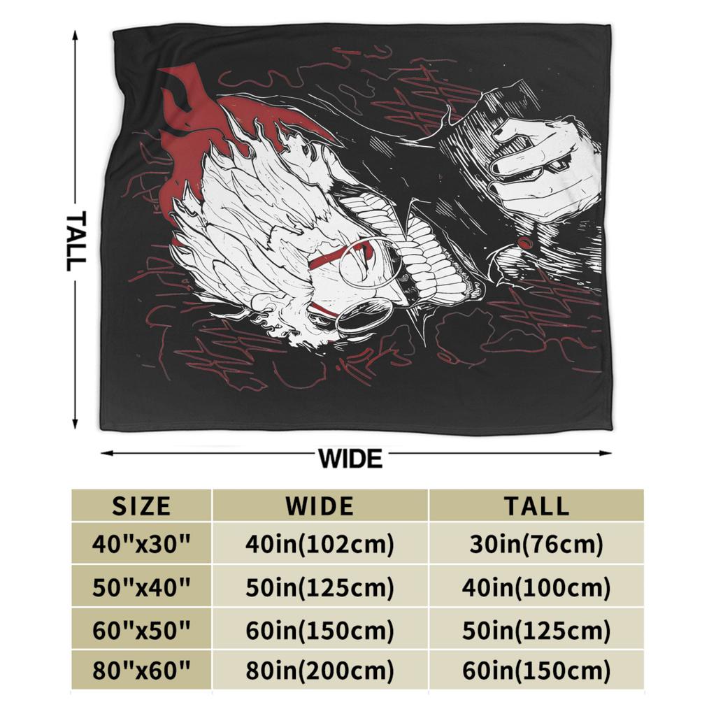 Dandadan Anime Blanket Cover Coral Fleece Plush Okarun Super Warm Throw Blanket for Bedding Couch Bedspread