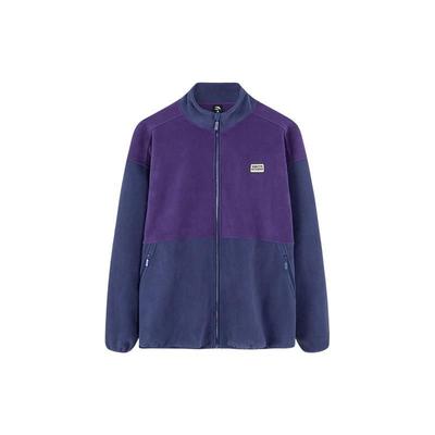 Printed Letter Zipper Fleece Long Sleeve Jacket Men Jackets 952238708-2