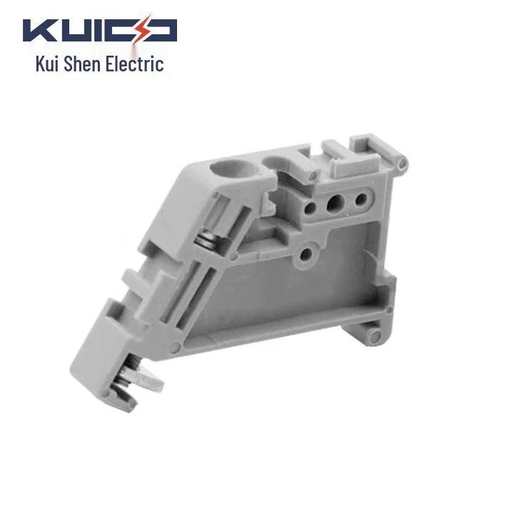 PT4 Rail-Mounted Terminal Block: Solderless, Painless Wrench-Free Copper Wire Connector UK