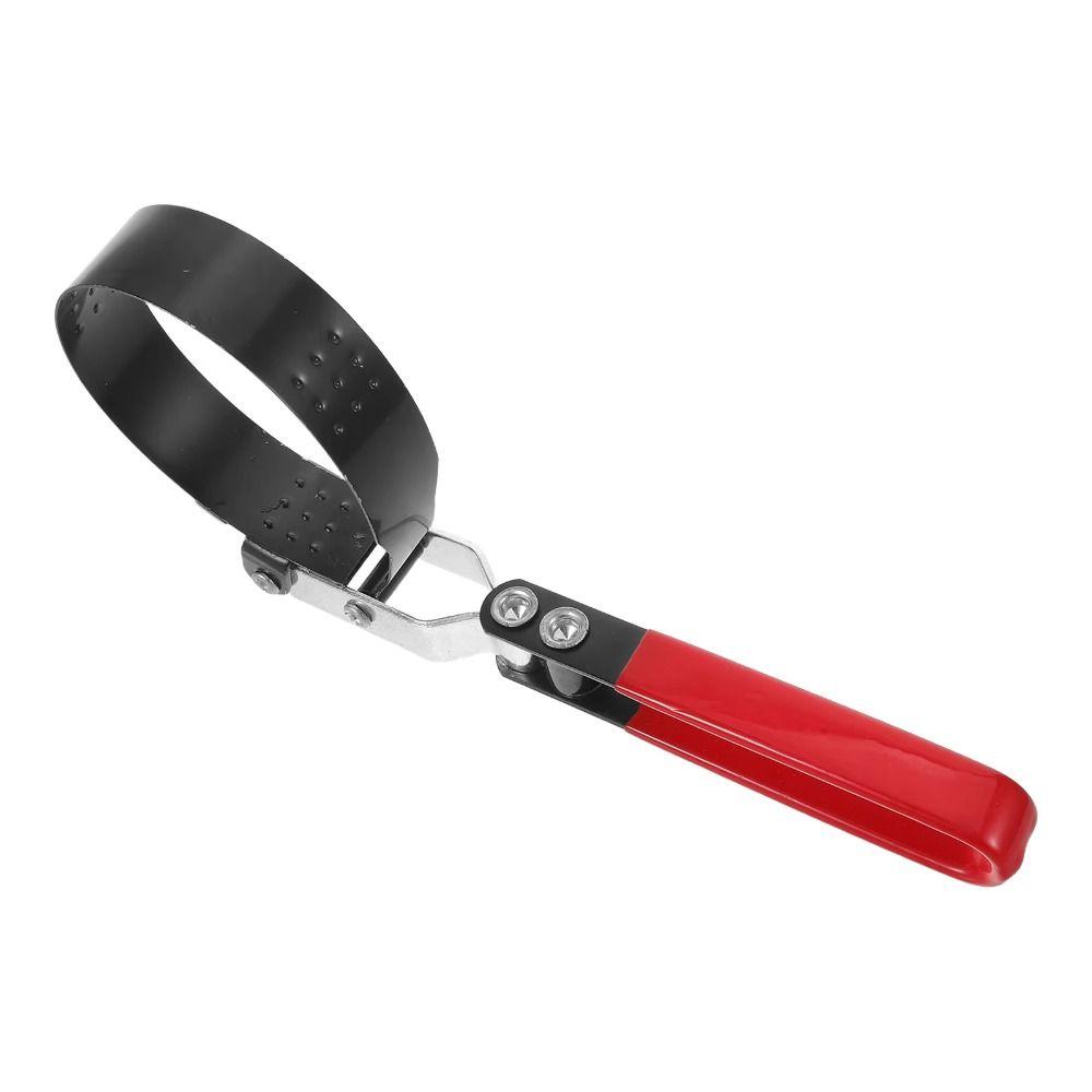 Ergonomic Handle Filter Removal Tool Steel Band Adjustable Filter Wrench  Mechanics Tool