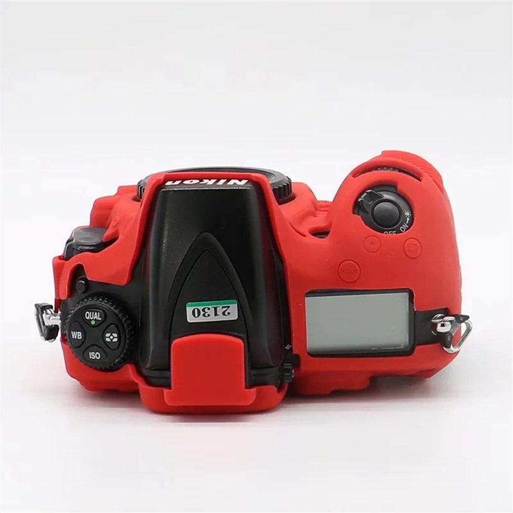 Měkké silikonové gumové pancéřové pouzdro na fotoaparát pro tělo Nikon D810 Ochranný kryt kůže