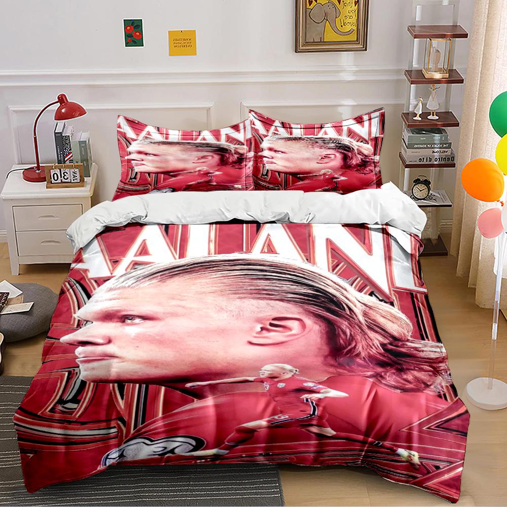 Portugal Soccer Champion Set Bedding Duvet Cover Set Duvet Cover Pillowcases Home Decor (1 * Duvet Cover 2 * Pillowcases, without duvet insert) 135x200cm