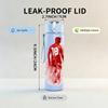 1PC Red Jersey Sport Player Portrait 750ml Color Plastic Sports Water Bottle Leakproof Flip Straw Lid Suitable for Sports Office Home Use