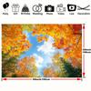 2D Flat Autumn Maple Leaves Backdrop for Home Decor & Photo Booth