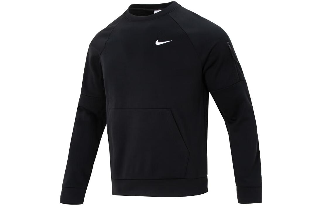 

Nike Sweatshirts Men s Black Crew Neck Moderate Regular FB8506-010 M