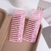 European American Acetic Acid Jelly Luminous Board Hair Comb Anti-static Accessory Girls Mermaid Effect