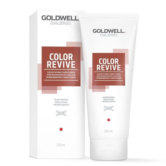 Coffret Produits Capillaires - GOLDWELL - Goldwell - Dualsenses Color Revive Giving Conditioner Castaño Cálido 200 Ml