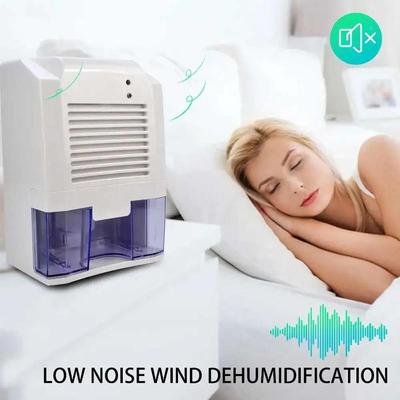 Petit déshumidificateur domestique Portable silencieux, rapide, prévention des odeurs, moisissure, bactéries, entraînement de l'humidité, un bouton pour chambre à coucher, USB Direc