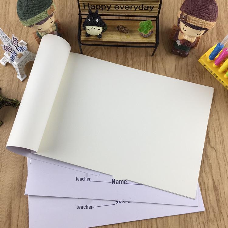 16K Kleuterschool tot Middelbare School Kunst- en Schetsboek voor Kinderen – Blanco Pagina's om te Tekenen