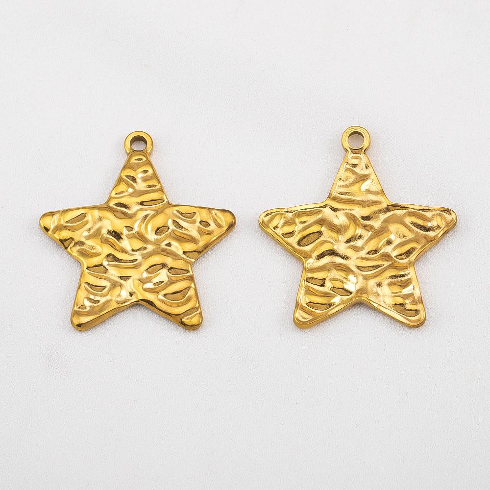 5pcs Stainless Steel Large Sun Star Moon Charms for DIY Women Necklace Bracelet Earrings Pendant Jewelry Craft Making Supplies