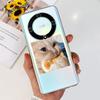 For Honor Magic 4 Lite Case ANY-LX1 ANY-LX2 ANY-LX3 Clear Cover Popular Flower Soft Silicone Funda For Honor Magic 5 6 Lite Para