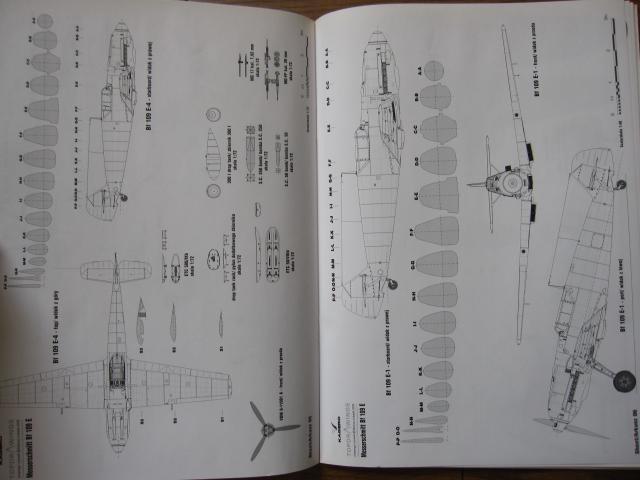 [USED] Messerschmitt Bf 109 E (Top Drawings)
