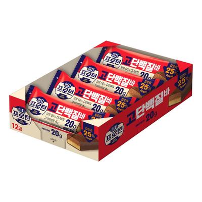 Lotte Well Food Easy Protein High Bar, 60g, 12 unidades