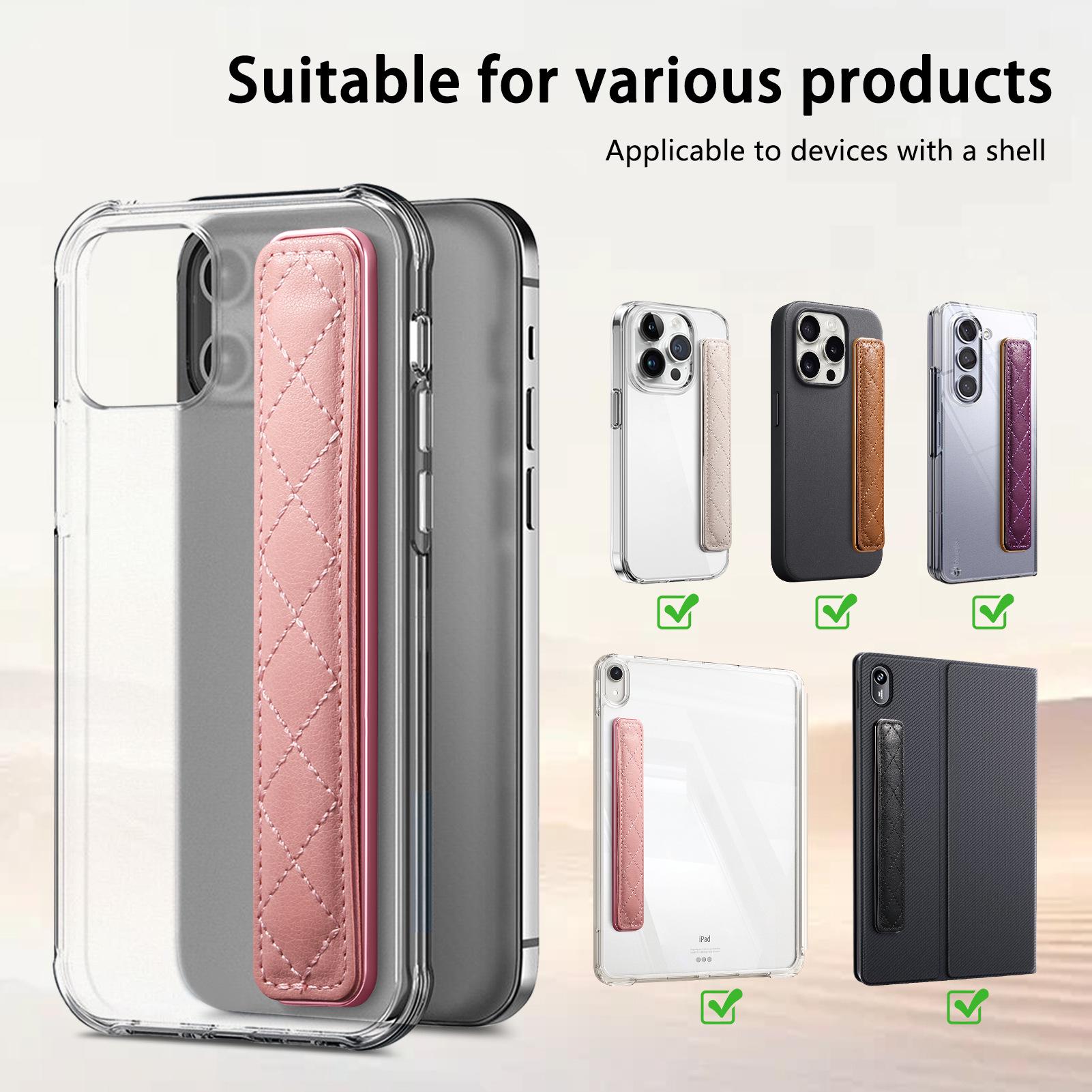 

Elastic Telescopic Anti-drop Phone/Tablet Wrist Strap & Stand розовый