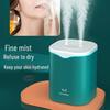 Dual Spray Air Humidifier for Bedroom & Desktop - Large Mist Volume with Aromatherapy Function